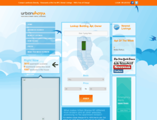 urbansherpany.com screenshot