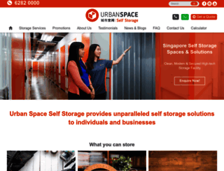 urbanspace.com.sg screenshot