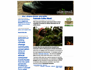 urbansprout.co.za screenshot