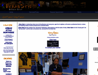 urbanstyle-barbershop.com screenshot