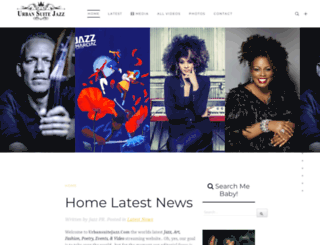 urbansuitejazz.com screenshot