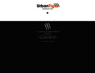urbantigerclub.co.uk screenshot
