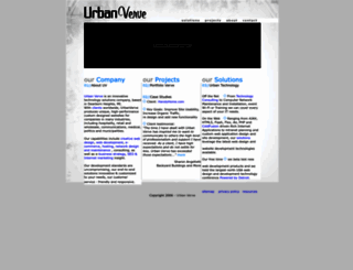 urbanverve.com screenshot