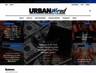 urbanwired.com screenshot