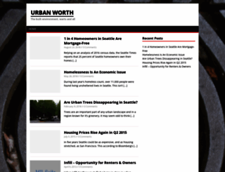 urbanworth.com screenshot