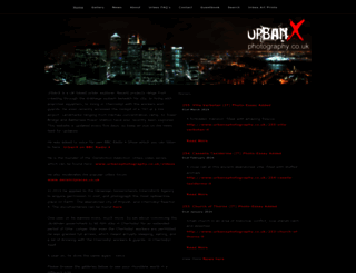 urbanxphotography.co.uk screenshot