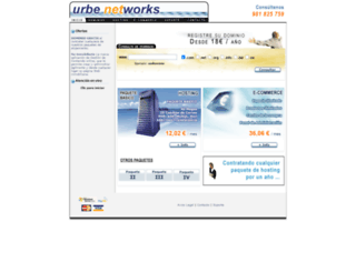 urbe-networks.com screenshot