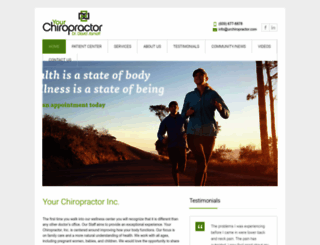 urchiropractor.com screenshot