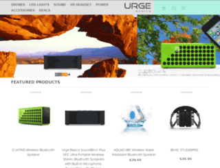 urgebasics.com screenshot