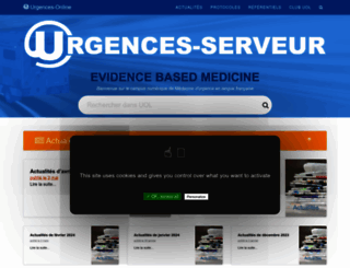 urgences-serveur.fr screenshot