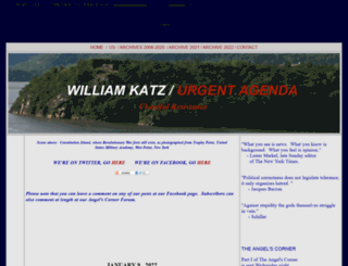 urgentagenda.com screenshot