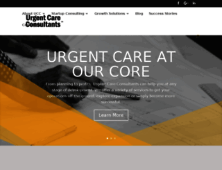urgentcareconsultant.com screenshot