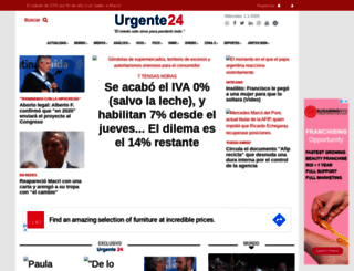 urgente24.info screenshot