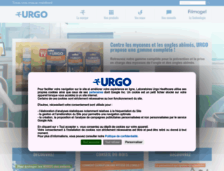 urgo.fr screenshot