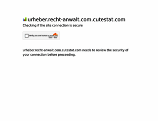 urheber.recht-anwalt.com.cutestat.com screenshot