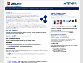 uriburner.com screenshot