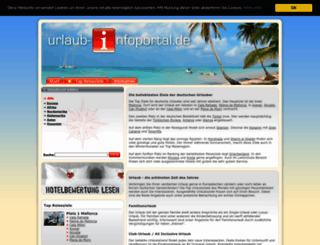 urlaub-infoportal.de screenshot