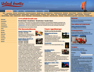 urlaub-kreativ.com screenshot