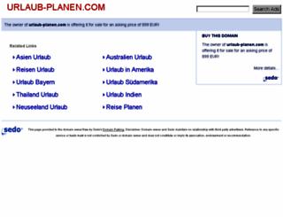 urlaub-planen.com screenshot