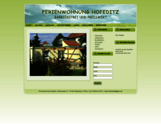 urlaub-radeberg.de screenshot