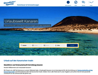 urlaubswelt-kanaren.com screenshot
