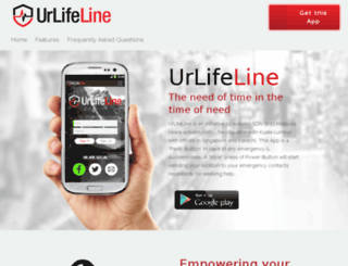 urlifeline.com screenshot