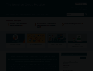 urmstongrouppractice.co.uk screenshot