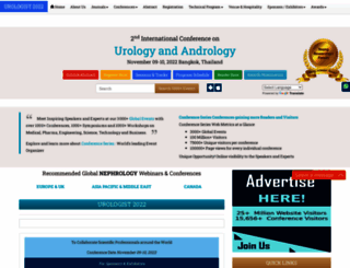 urologistmeeting.healthconferences.org screenshot