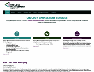 urologymanagement.com screenshot