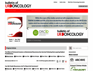 uroonkolojibulteni.com screenshot