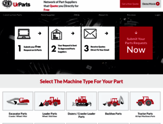 urparts.co.nz screenshot