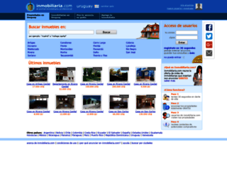 uruguay.inmobiliaria.com screenshot