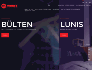 urunler.makel.com.tr screenshot
