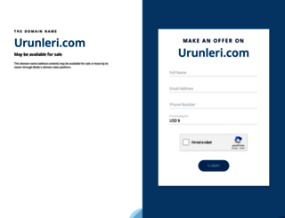 urunleri.com screenshot