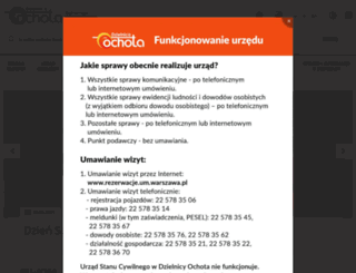 urzadochota.waw.pl screenshot