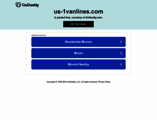 us-1vanlines.com screenshot