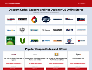 us-discountcodes.com screenshot