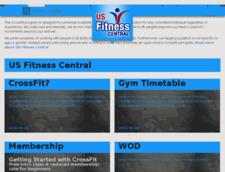 us-fitnesscentral.com screenshot
