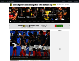 us-gresdorange.footeo.com screenshot