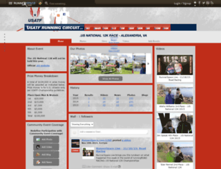 us-national-12k.runnerspace.com screenshot