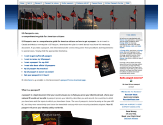 us-passports.com screenshot