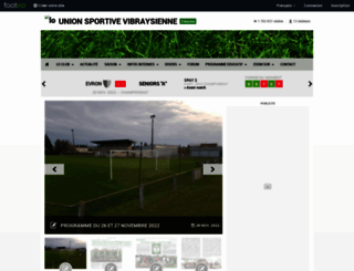 us-vibraye.footeo.com screenshot