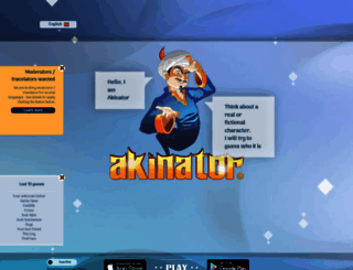 us.akinator.com screenshot