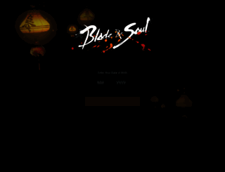 us.bladeandsoul.com screenshot