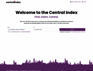 us.centralindex.com screenshot