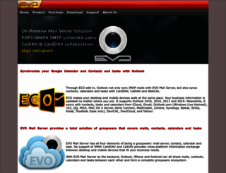 us.evomailserver.com screenshot