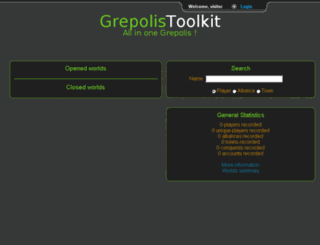 us.grepolistoolkit.com screenshot