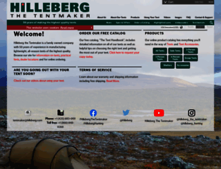us.hilleberg.com screenshot
