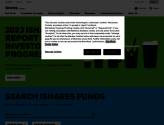us.ishares.com screenshot