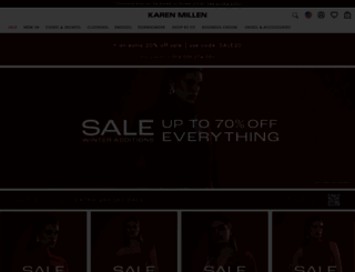us.karenmillen.com screenshot